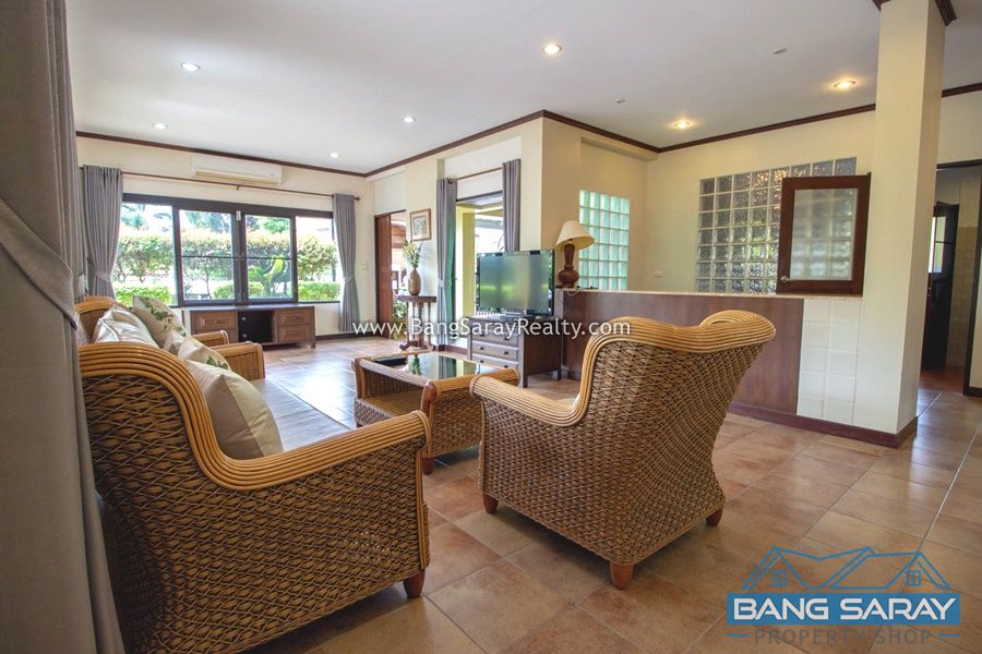 Pool villa bali style  for Rent in Bang Saray, Close to Beach บ้าน  สำหรับเช่า