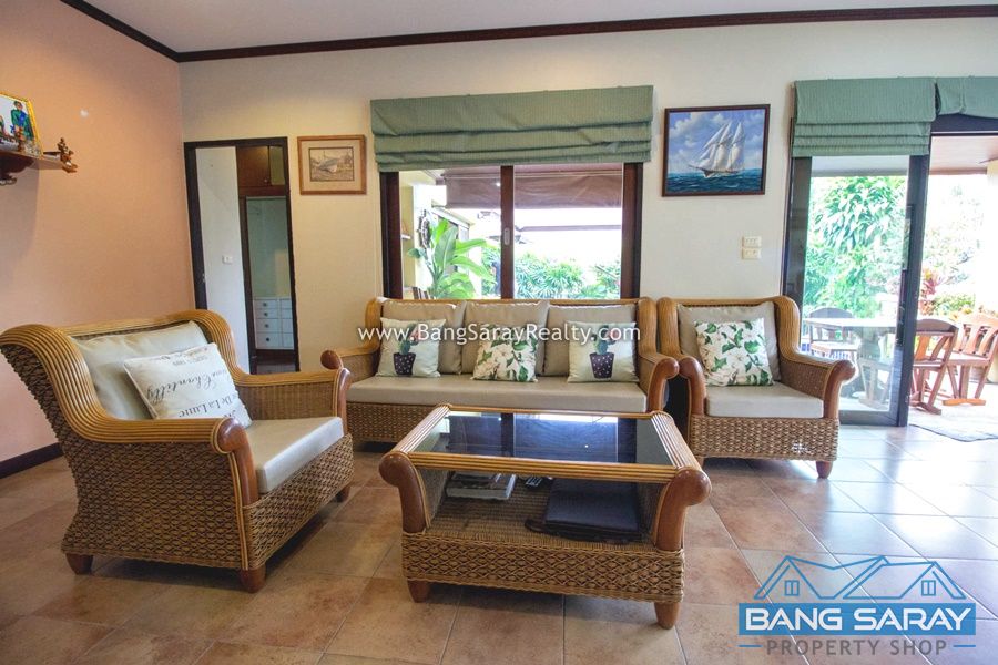 Pool villa bali style  for Rent in Bang Saray, Close to Beach บ้าน  สำหรับเช่า