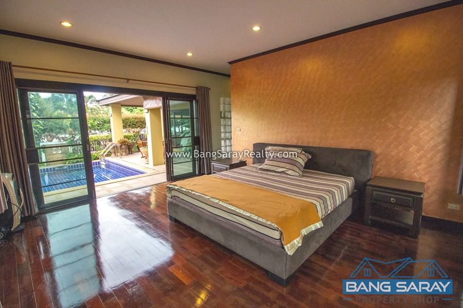 Pool villa bali style  for Rent in Bang Saray, Close to Beach บ้าน  สำหรับเช่า