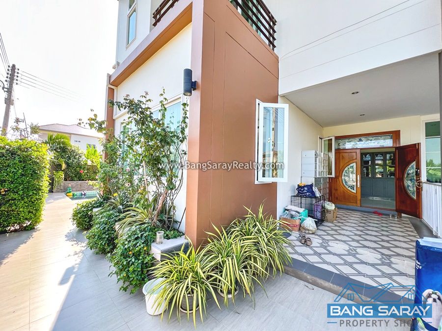 Two Story Pool Villa for Sale in Bang Saray บ้าน  สำหรับขาย