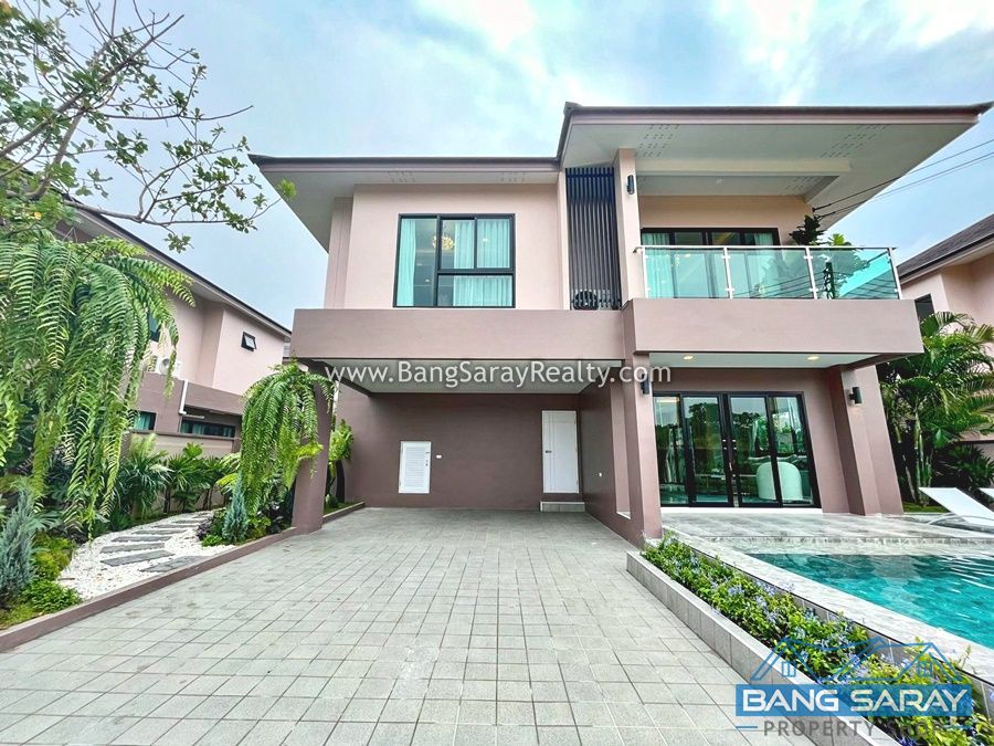 Brand new House for Sale near Jomtien Beach  บ้าน  สำหรับขาย