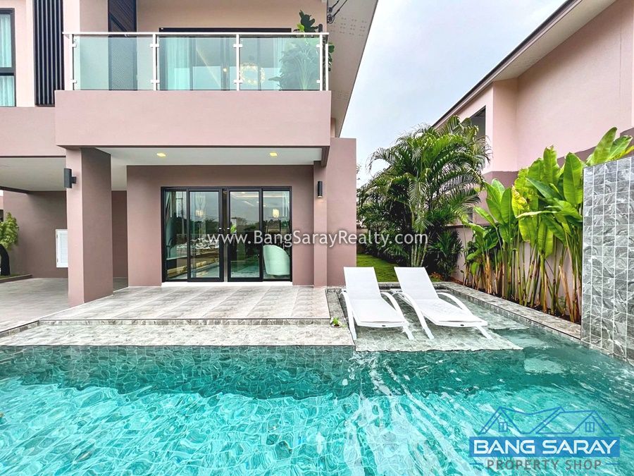 Brand new House for Sale near Jomtien Beach  บ้าน  สำหรับขาย