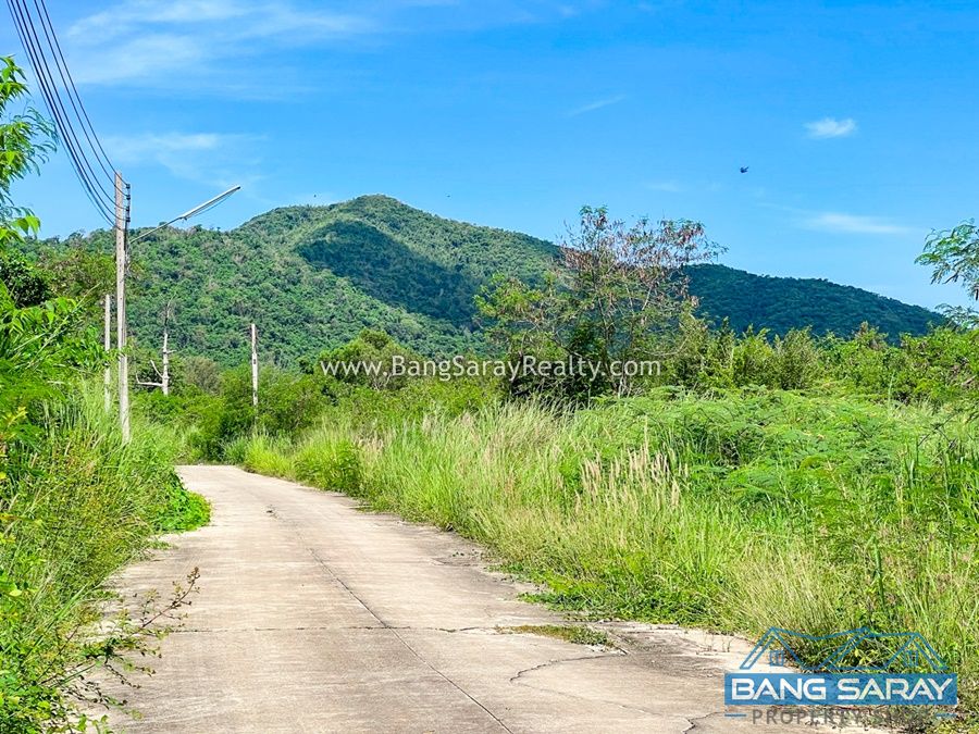 One Rai of Land for Sale in Bang Saray Beachside  ที่ดิน  สำหรับขาย