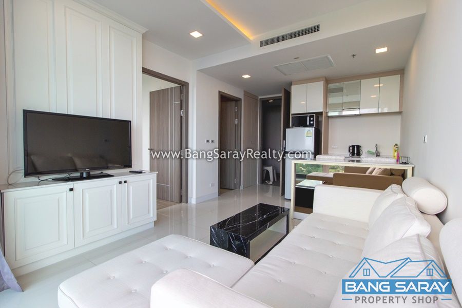 Beachfront Condo for Rent,  Bang Saray Sea Views คอนโด  สำหรับเช่า