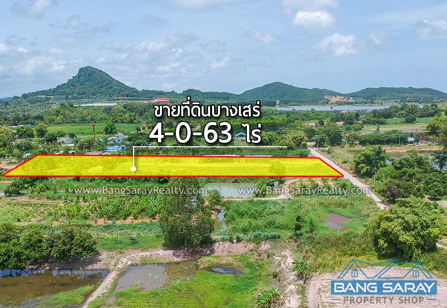 6,652 Sq.m. for Sale in Bang Saray Eastside  ที่ดิน  สำหรับขาย