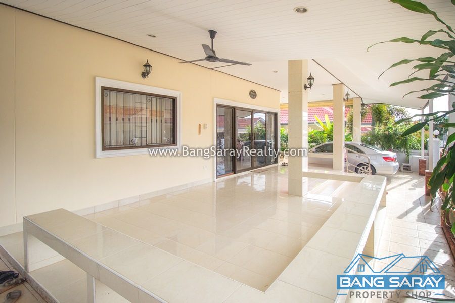 Single storey house for Sale in Bang Saray บ้าน  สำหรับขาย