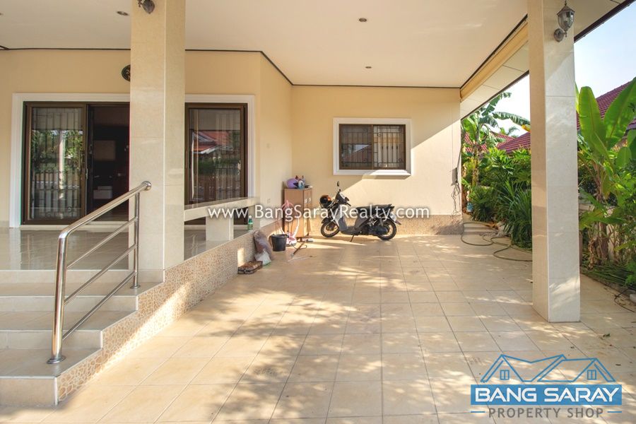 Single storey house for Sale in Bang Saray บ้าน  สำหรับขาย