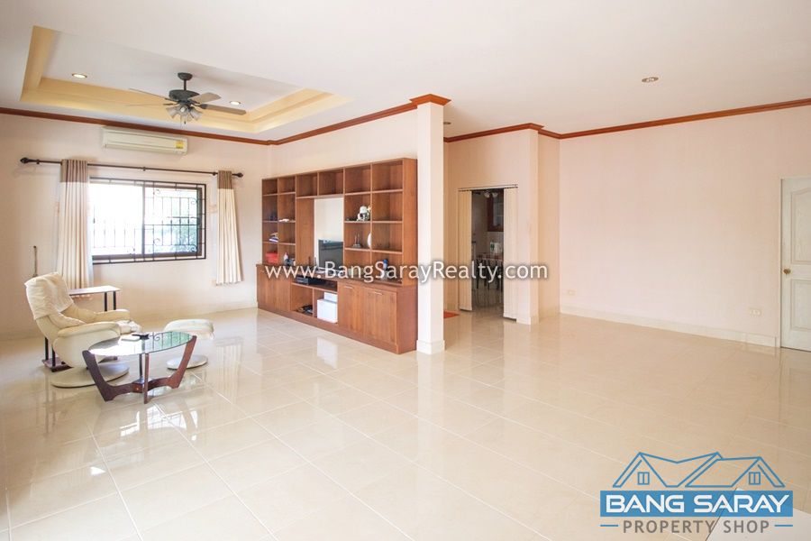 Single storey house for Sale in Bang Saray บ้าน  สำหรับขาย