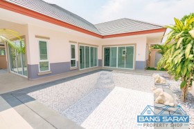 ขายบ้านใหม่ Pool Villa พร้อมสระส่วนตัว - 3 ห้องนอนบ้านสำหรับขายในนาจอมเทียน, นาจอมเทียน