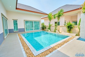 ขายบ้านใหม่ Pool Villa พร้อมสระส่วนตัว - 3 ห้องนอนบ้านสำหรับขายในนาจอมเทียน, นาจอมเทียน