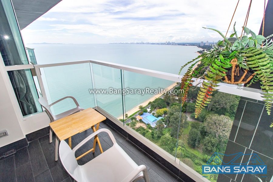 Beachfront Bang Saray Condo for Rent, Sea Views คอนโด  สำหรับเช่า