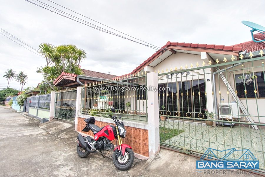 Corner house for Sale in Bang Saray บ้าน  สำหรับขาย