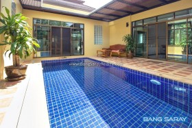 Pool Villa Corner Plot For Sale, Beachside Bang Saray - 3 ห้องนอนบ้านสำหรับขายในบางเสร่, นาจอมเทียน