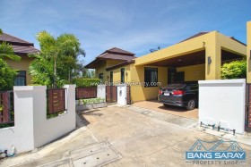 Pool Villa Corner Plot For Sale, Beachside Bang Saray - 3 ห้องนอนบ้านสำหรับขายในบางเสร่, นาจอมเทียน