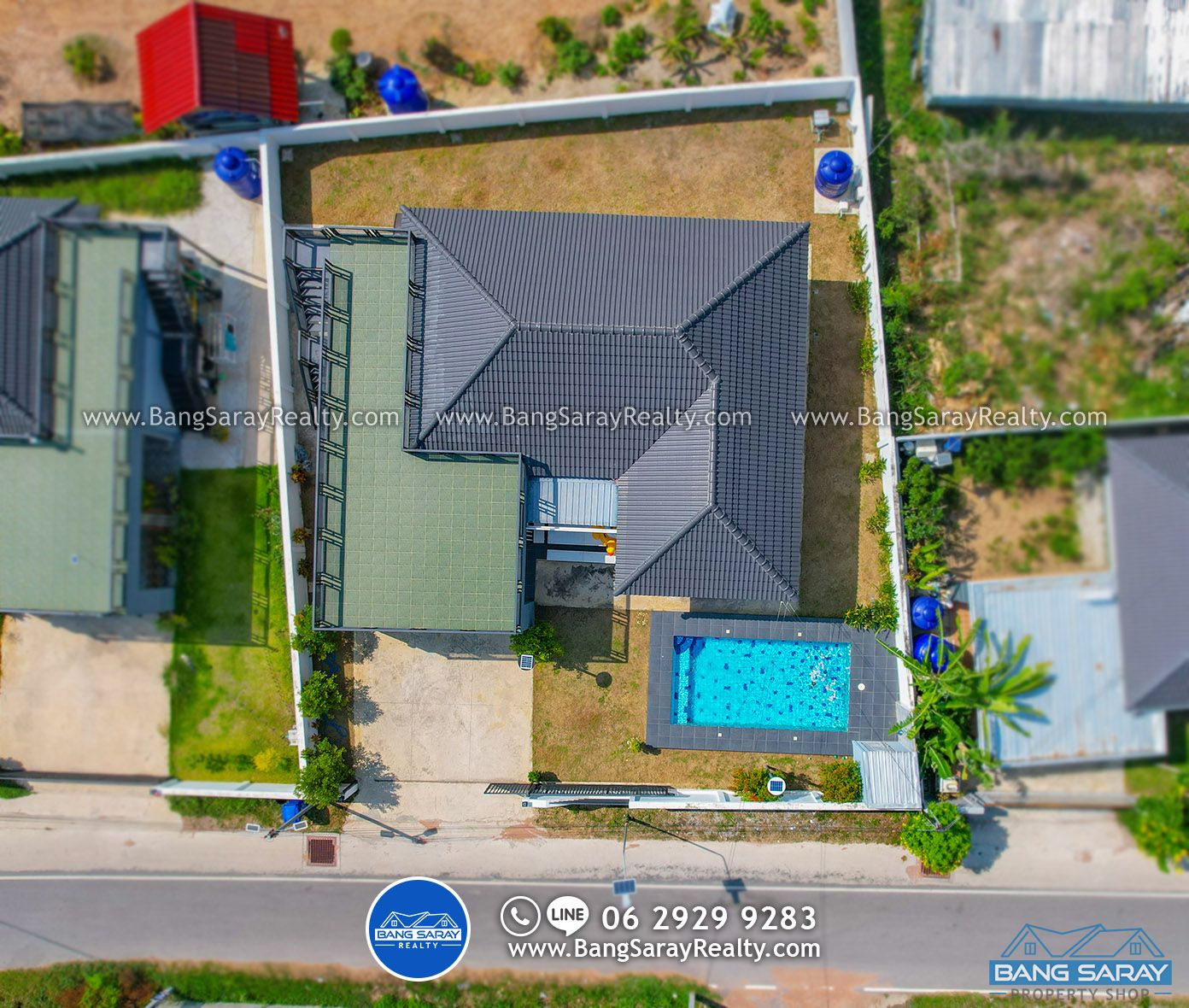 Pool Villa for Sale in Sattahip บ้าน  สำหรับขาย