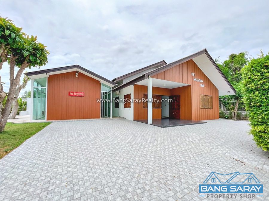 Private Pool Villa in Bang Saray Beachside for Sale & Rent บ้าน  สำหรับขายและให้เช่า