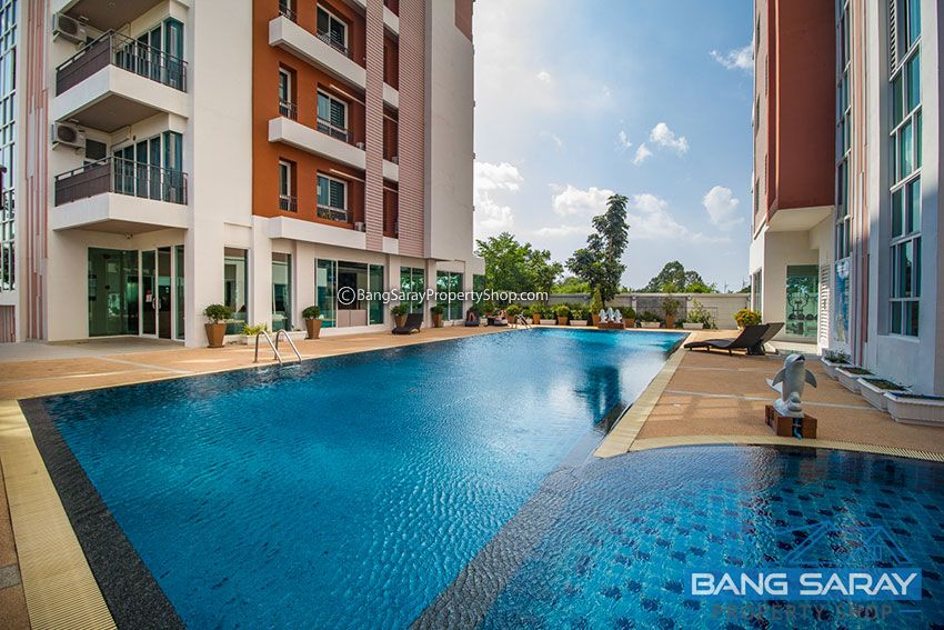 One Bed Condo for Rent, Only 250m to the beach คอนโด  สำหรับเช่า