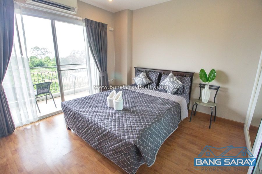 One Bed Condo for Rent, Only 250m to the beach คอนโด  สำหรับเช่า