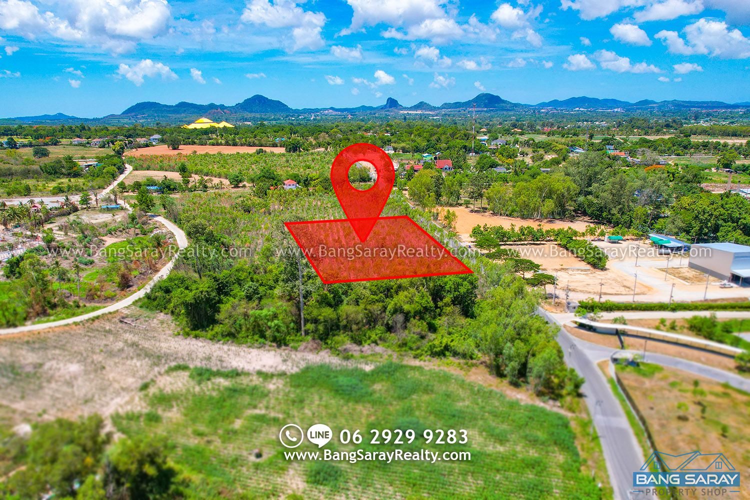 2 Rai of Land for sale in Na Jomtien (Soi Phoenix Golf) ที่ดิน  สำหรับขาย