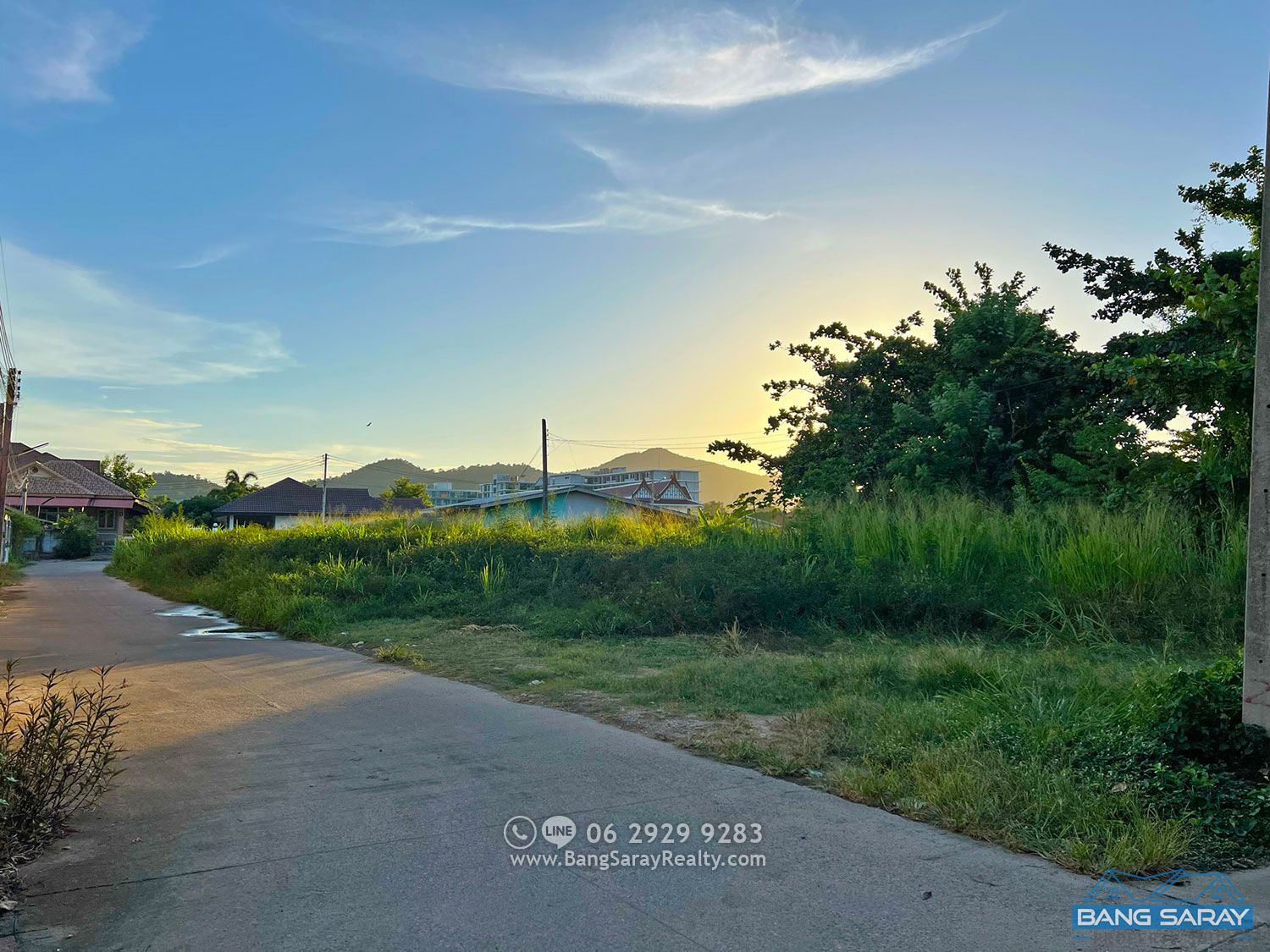 Land for sale in Bang Saray Beach Side ที่ดิน  สำหรับขาย