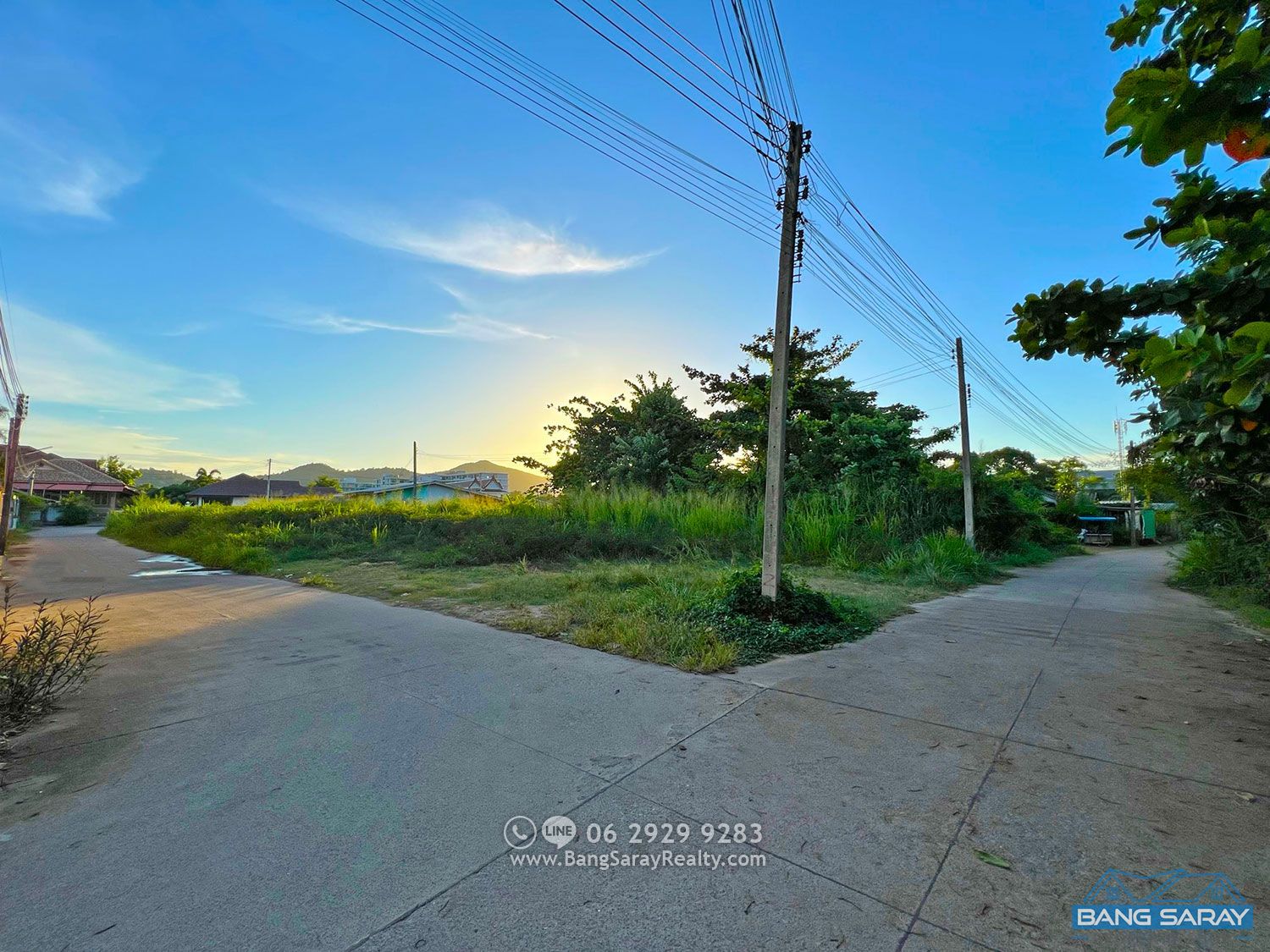 Land for sale in Bang Saray Beach Side ที่ดิน  สำหรับขาย