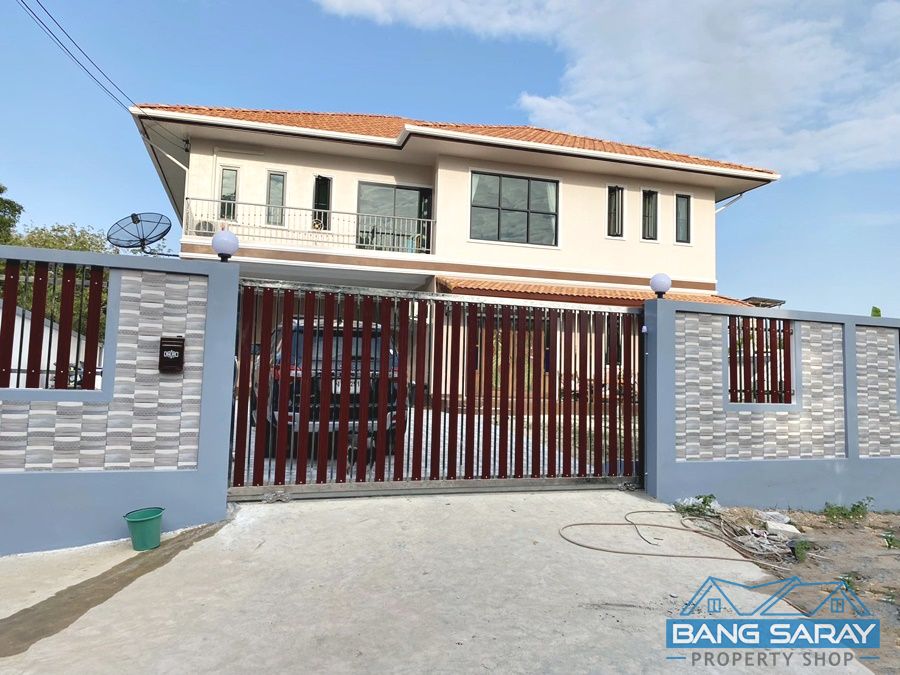 Two story house in Bang Saray Beachside บ้าน  สำหรับขาย