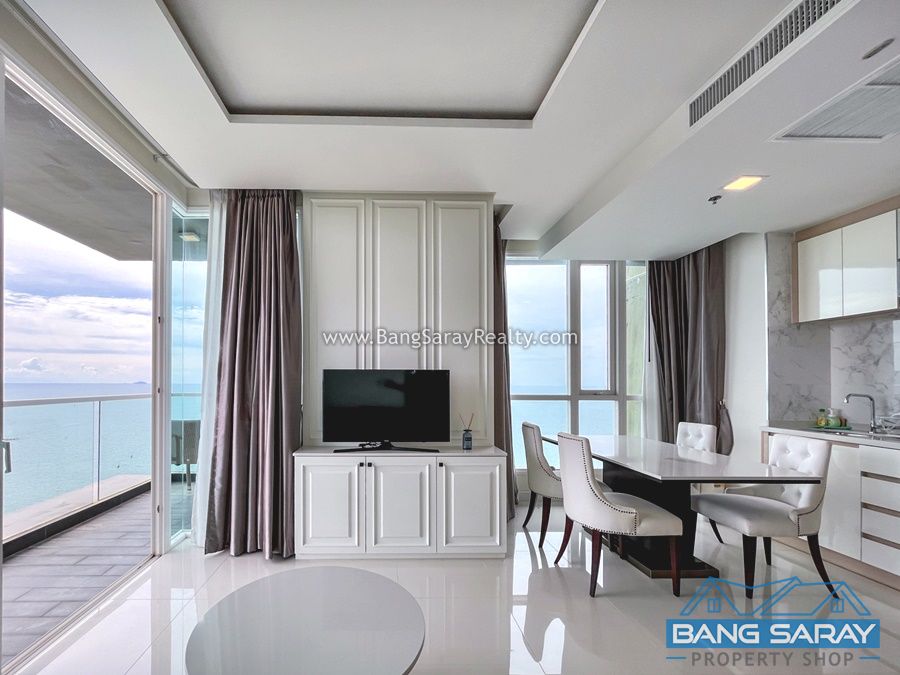 Beachfront Corner Condo for Rent, Sea Views คอนโด  สำหรับเช่า