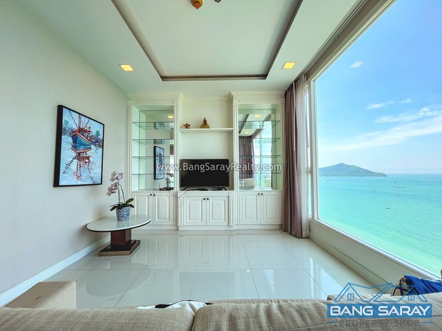 Beachfront Bang Saray Condo for Sale, Corner unit. คอนโด  สำหรับขาย