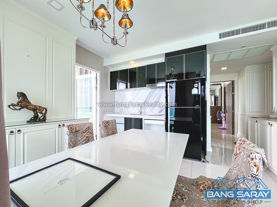 Beachfront Bang Saray Condo for Sale, Corner unit. คอนโด  สำหรับขาย