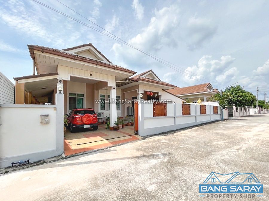 Single House for Sale in Bang Saray Beachside บ้าน  สำหรับขาย