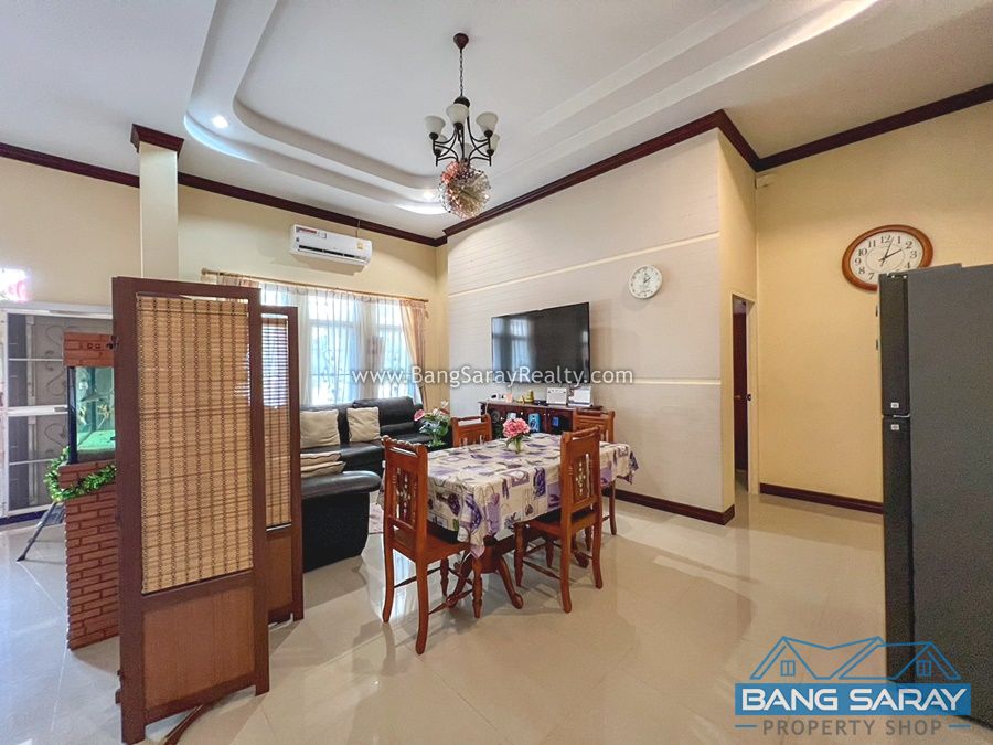 Single House for Sale in Bang Saray Beachside บ้าน  สำหรับขาย