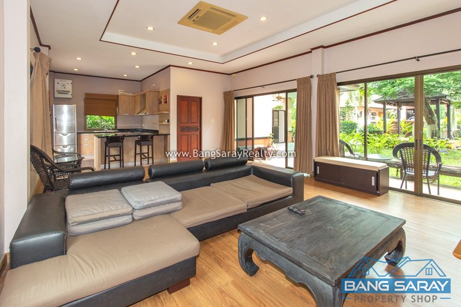 Bang Saray House for Rent, Communal Pool บ้าน  สำหรับเช่า