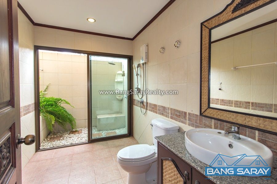 Bang Saray House for Rent, Communal Pool บ้าน  สำหรับเช่า