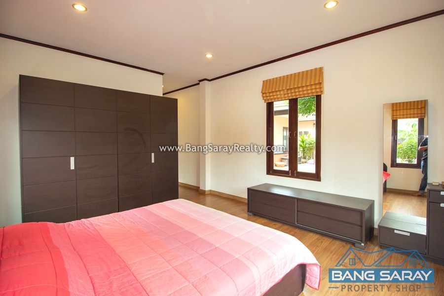 Bang Saray House for Rent, Communal Pool บ้าน  สำหรับเช่า