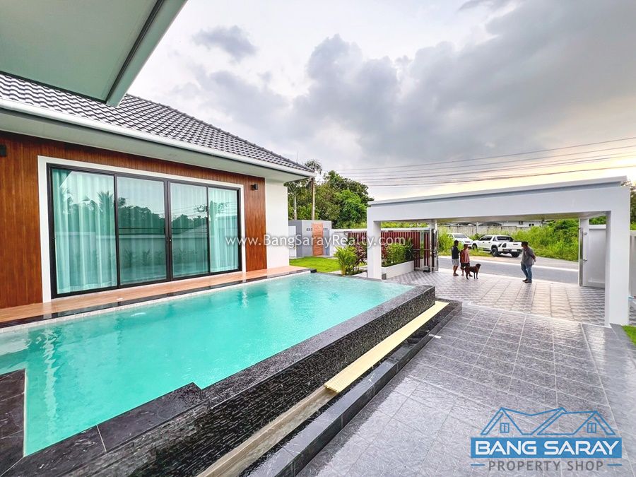 Brand new! Pool Villa for Sale in Bang Saray บ้าน  สำหรับขาย