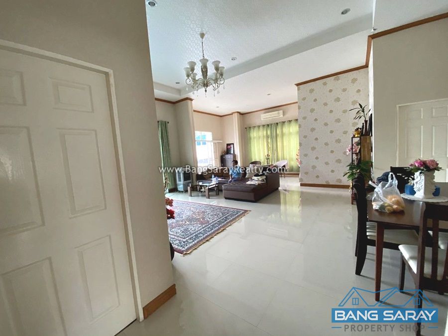 Detached House in Bang Saray, Corner plot บ้าน  สำหรับขาย