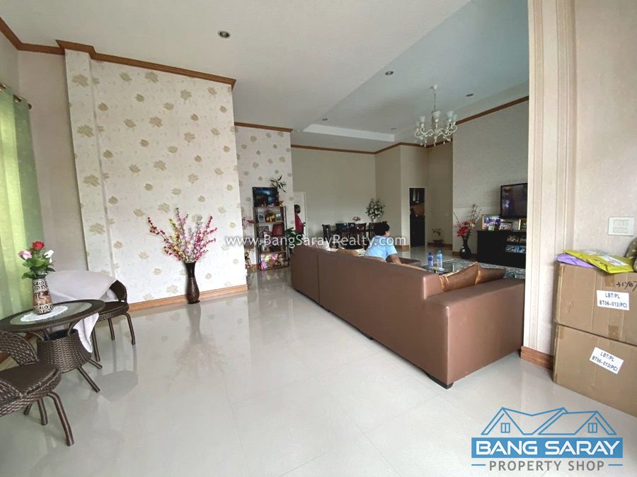 Detached House in Bang Saray, Corner plot บ้าน  สำหรับขาย