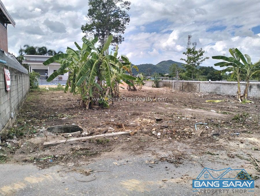 101 Sqw plot of Land for Sale in Bang Saray Beachside ที่ดิน  สำหรับขาย