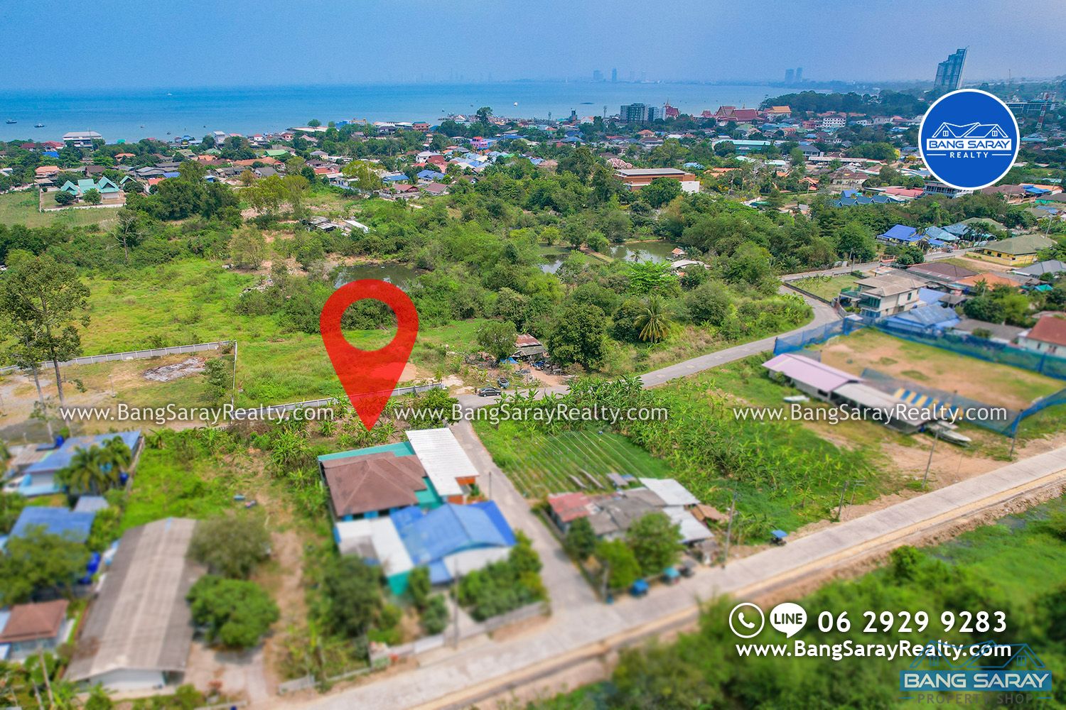 101 Sqw plot of Land for Sale in Bang Saray Beachside ที่ดิน  สำหรับขาย