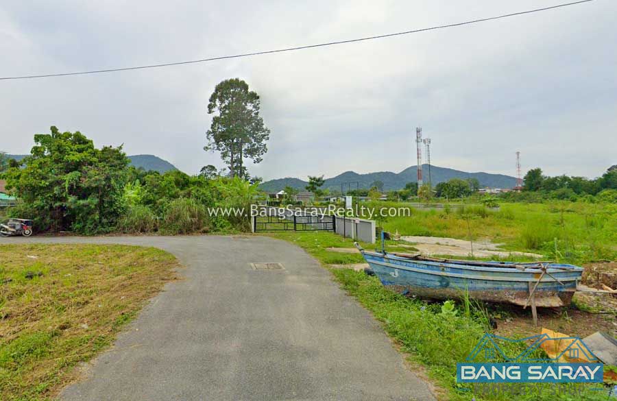 2 Rai 60 Sqw of Land for Sale in Bang Saray Beachside ที่ดิน  สำหรับขาย