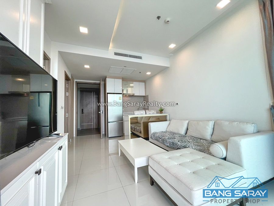 Beachfront Bang Saray Condo for Rent, Sea Views Fl 29 คอนโด  สำหรับเช่า