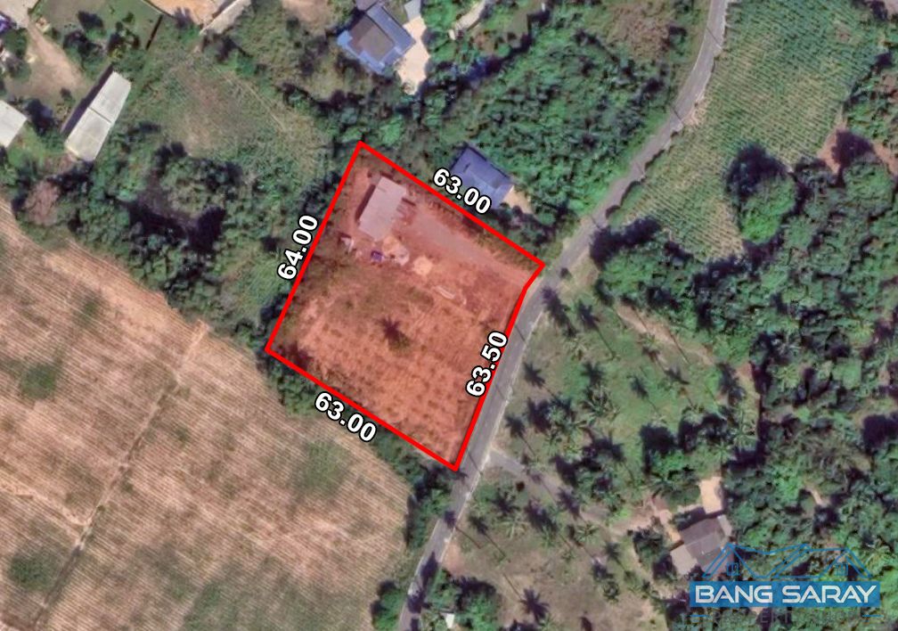  Land for Sale in East side Bang Saray, Soi Boonthavorn ที่ดิน  สำหรับขาย