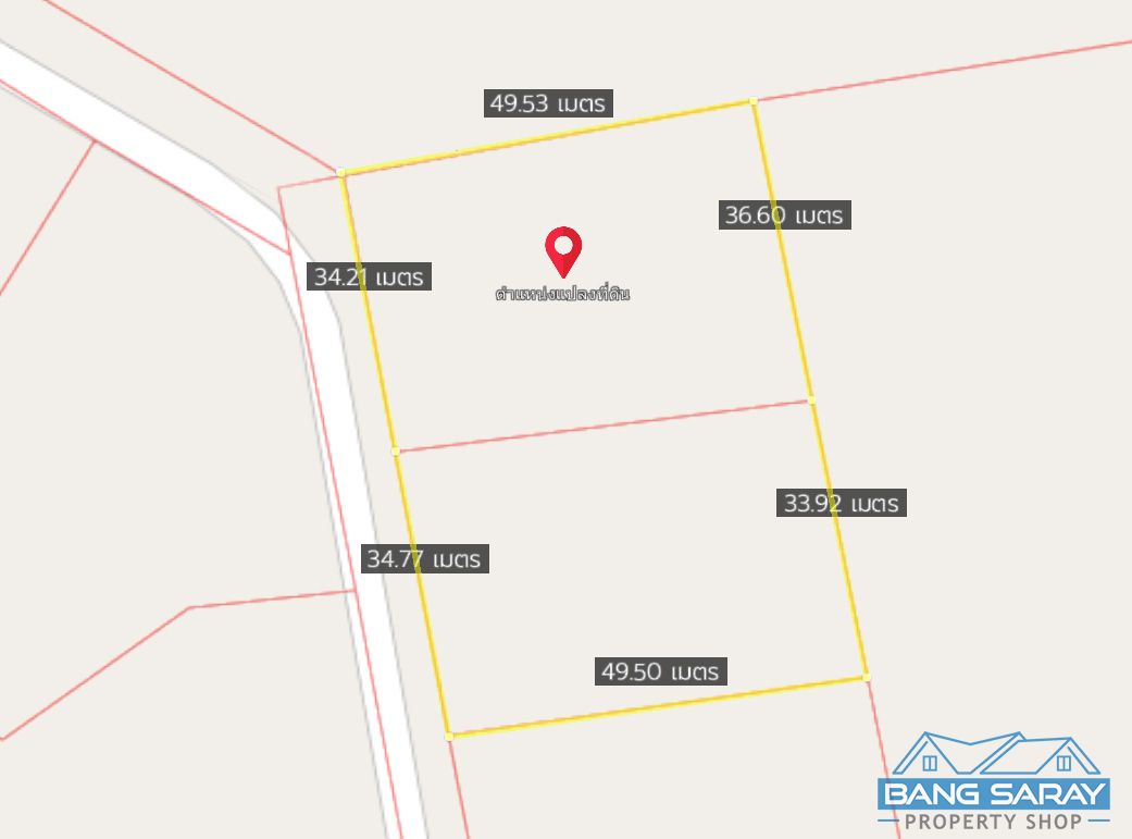 2 Rai of Land for Sale in Bang Saray Eastside  ที่ดิน  สำหรับขาย