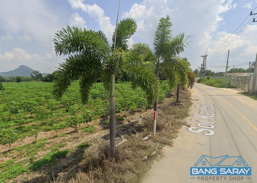 Land for Sale in Bang Saray Only 4 km. to the Beach. ที่ดิน  สำหรับขาย