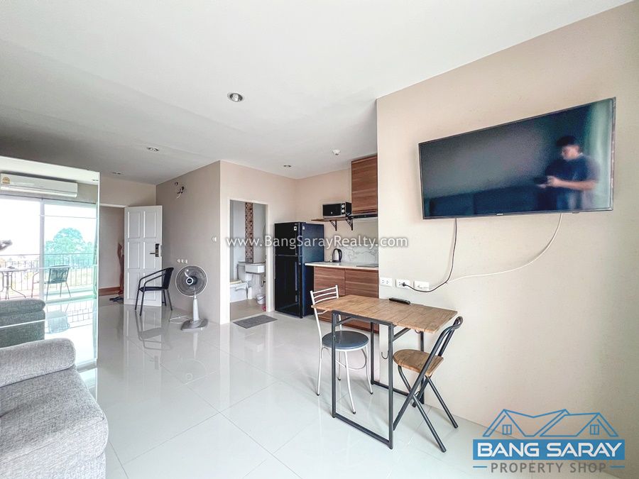 Sea View Condo for Sale in Bang Saray, Only 250m to the beach คอนโด  สำหรับขาย