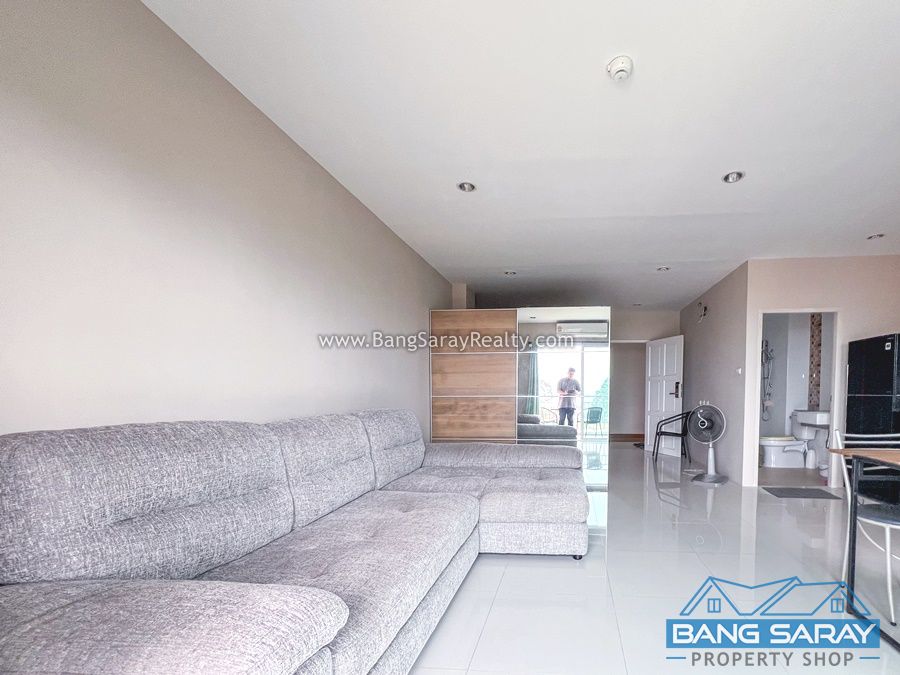 Sea View Condo for Sale in Bang Saray, Only 250m to the beach คอนโด  สำหรับขาย