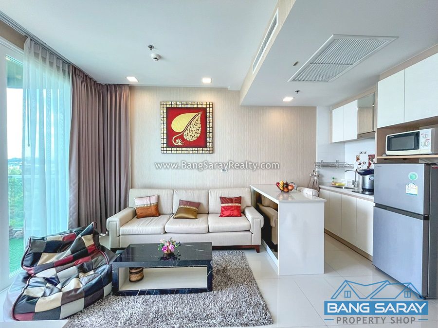 Beach front condo for Rent in Bang Saray Fl.14 คอนโด  สำหรับเช่า