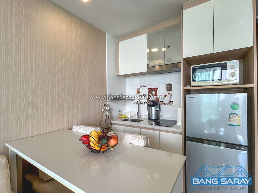 Beach front condo for Rent in Bang Saray Fl.14 คอนโด  สำหรับเช่า