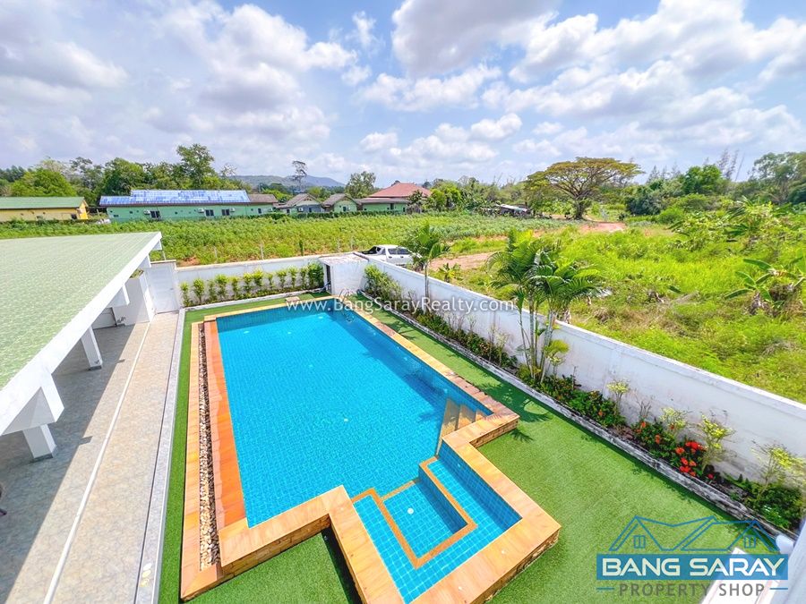 Modern two storey Pool Villa in Bang Saray Beachside บ้าน  สำหรับขาย