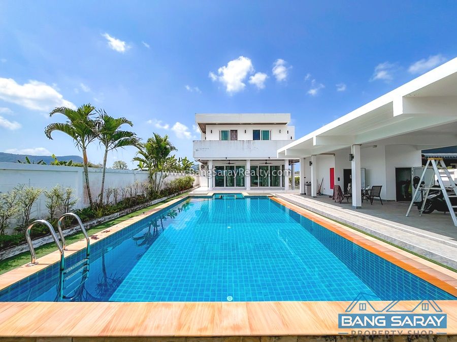 Modern two storey Pool Villa in Bang Saray Beachside บ้าน  สำหรับขาย